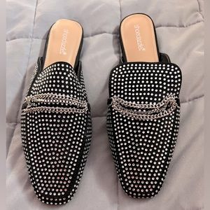 Black Slip-On Loafers